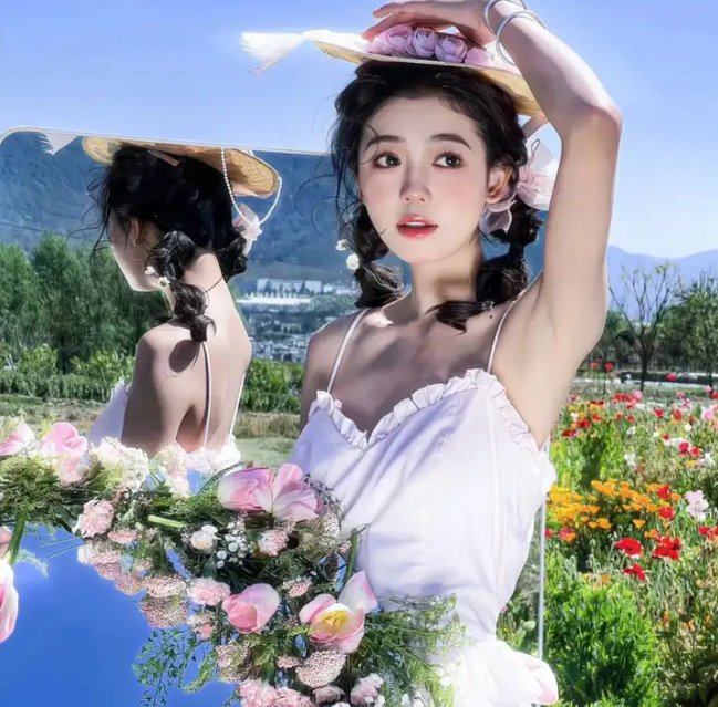 从山上看